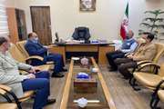 دیدار مدیر کل دامپزشکی استان البرز و هیئت همراه با فرماندار نظر آباد و معاونت فرمانداری شهرستان ساوجبلاغ